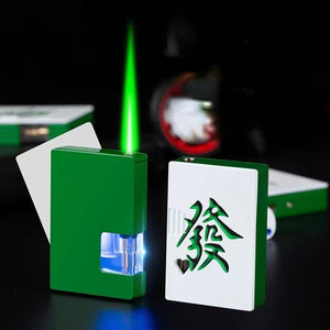 Not Contain Fuel,Color Random,Butane Lighter Creative Model Lighter (Poker)