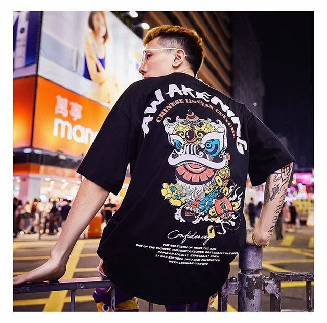 Special  Tide brand short-sleeved men and women summer street 2020