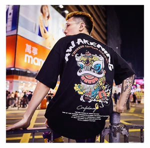 Special  Tide brand short-sleeved men and women summer street 2020