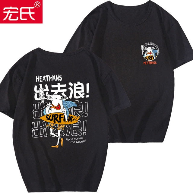 Special  Tide brand short-sleeved men and women summer street 2020